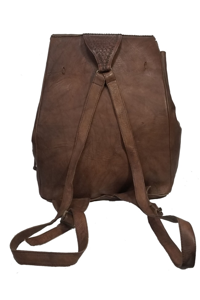 (image for) Kobler Hand Tooled Leather Backpack